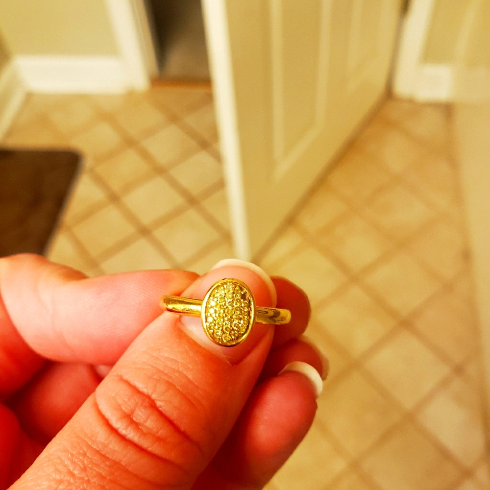 Yellow Diamond Ring